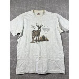 Vintage Single Stitch Dave Onstantine Minnesota Whitetail Limited Edition Shirt